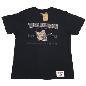 Mens Black True Religion T Shirt 